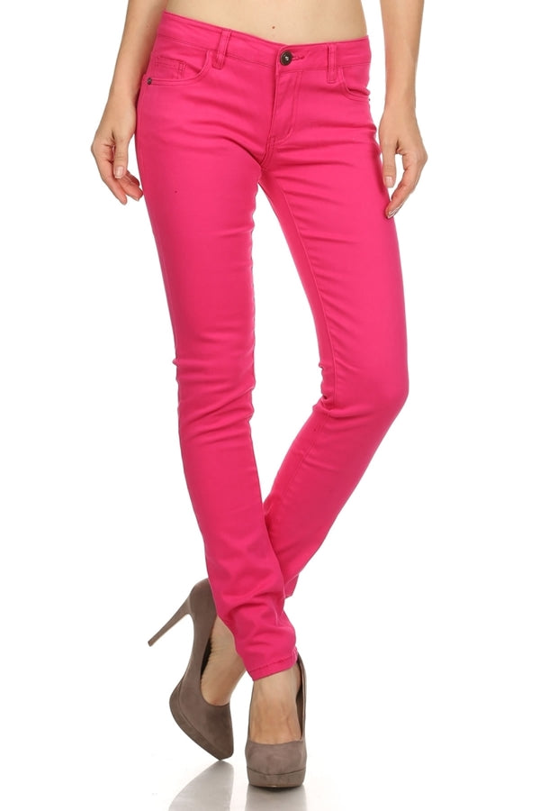 Juniors Cotton Classic Pants – Essential 5-Pocket