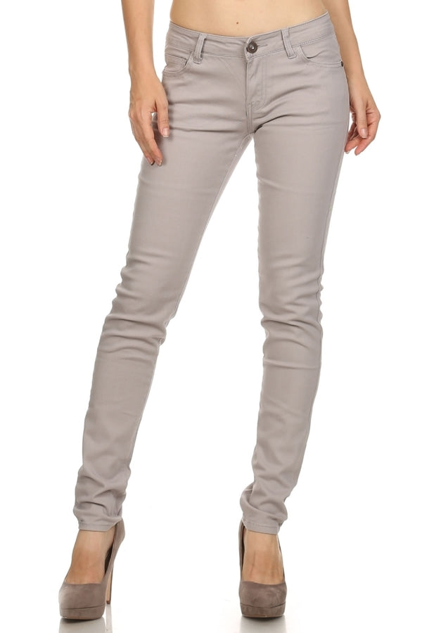 Juniors Essential 5-Pocket Pants – Premium Cotton
