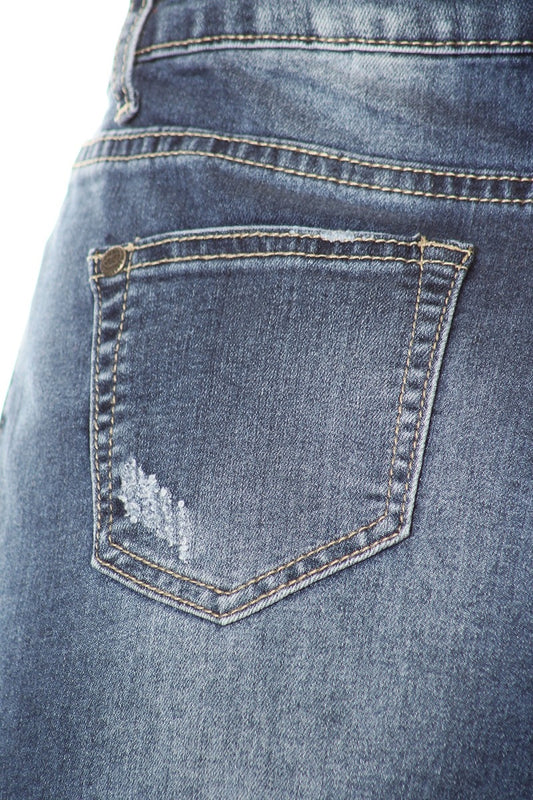 Rock and Royal Distressed Denim Shorts
