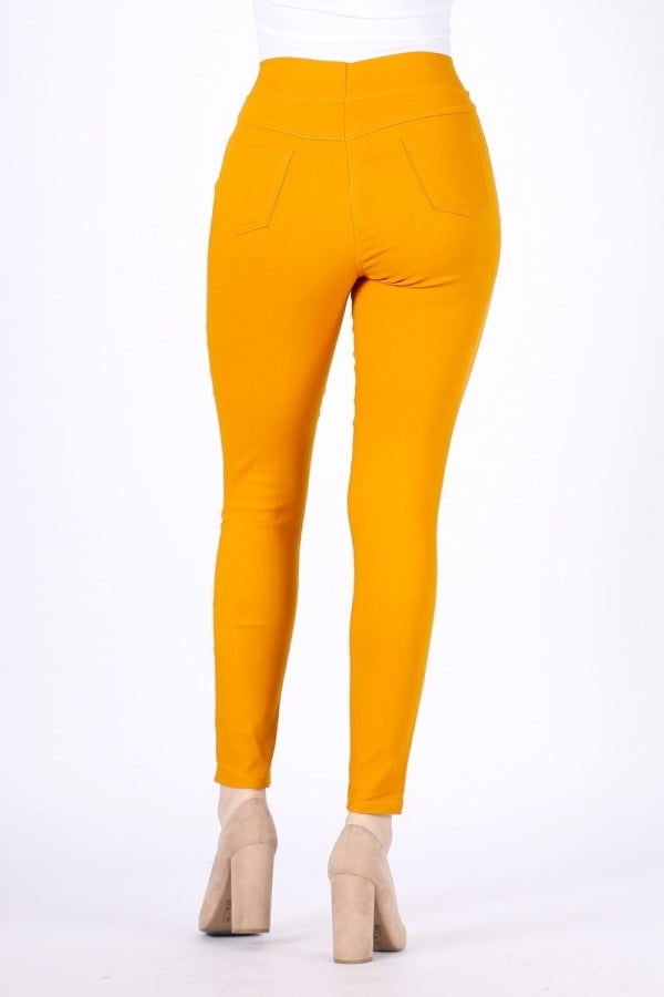 High Waist Super Stretch Skinny Jeggings Pants