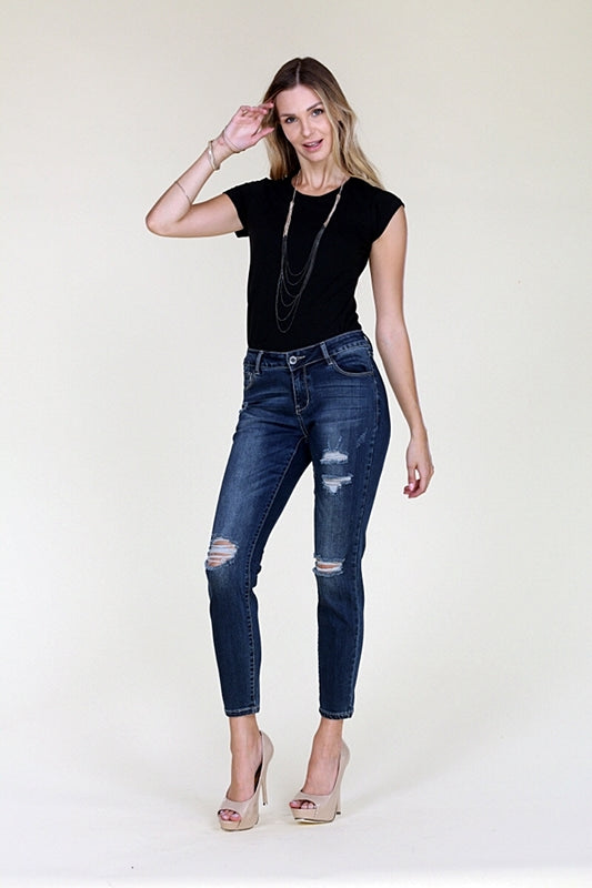 American Blue -Distressed Cotton Jeans ACP-761
