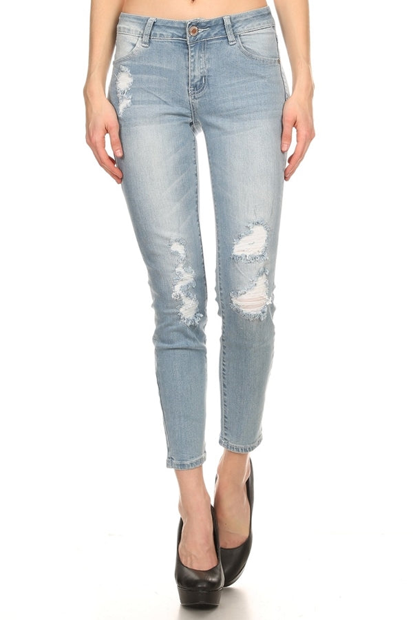 American Blue -Distressed Cotton Jeans ACP-773