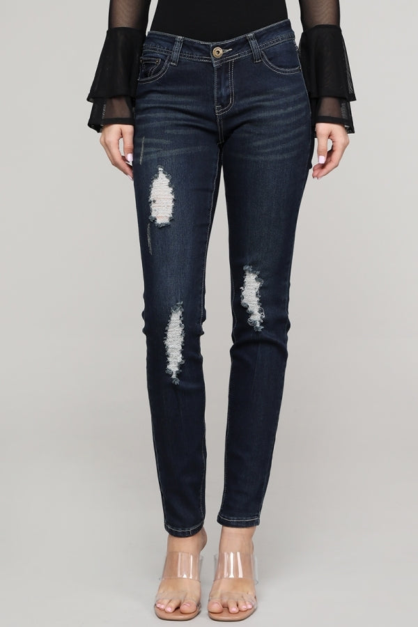 Women's Premium Distressed Denim Jeans GAP-002