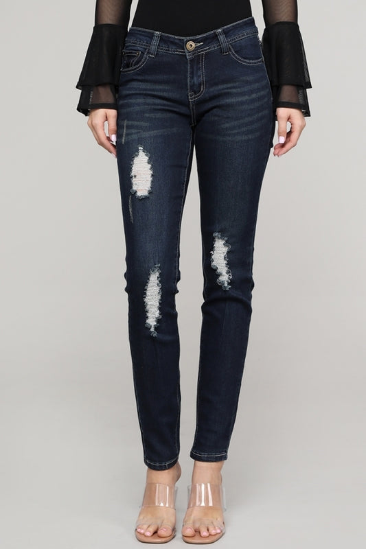 Women's Premium Distressed Denim Jeans GAP-002