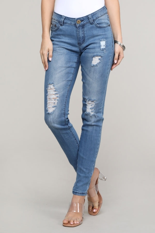 Women's Premium Distressed Denim Jeans GAP-005