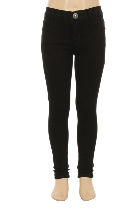 Girls Cotton Stretch Pants – Bright Color Basics