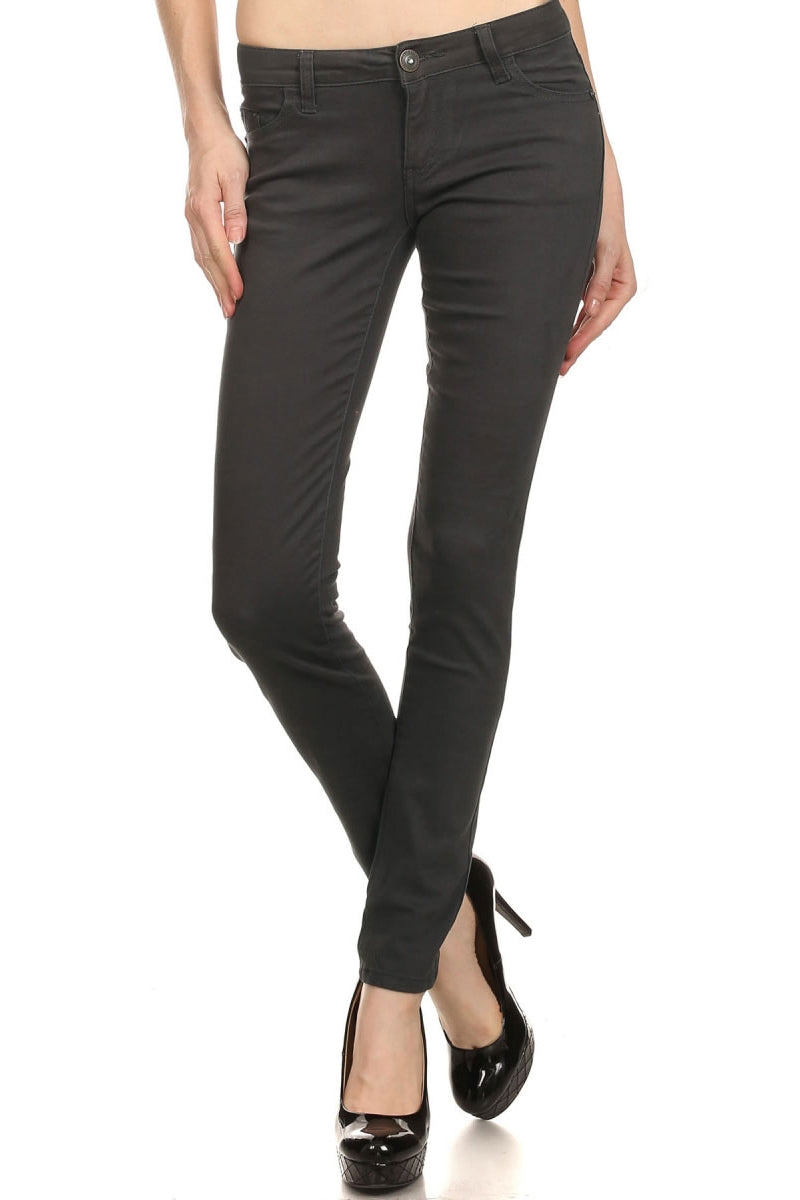 Juniors Premium Cotton Everyday Pants – 5-Pocket