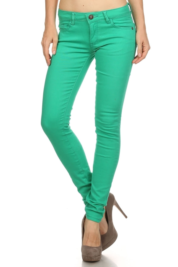 Juniors Everyday Basics Pants – Cotton 5-Pocket Fit