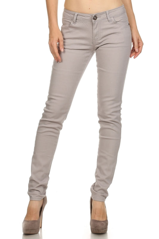 Juniors Essential 5-Pocket Pants – Premium Cotton