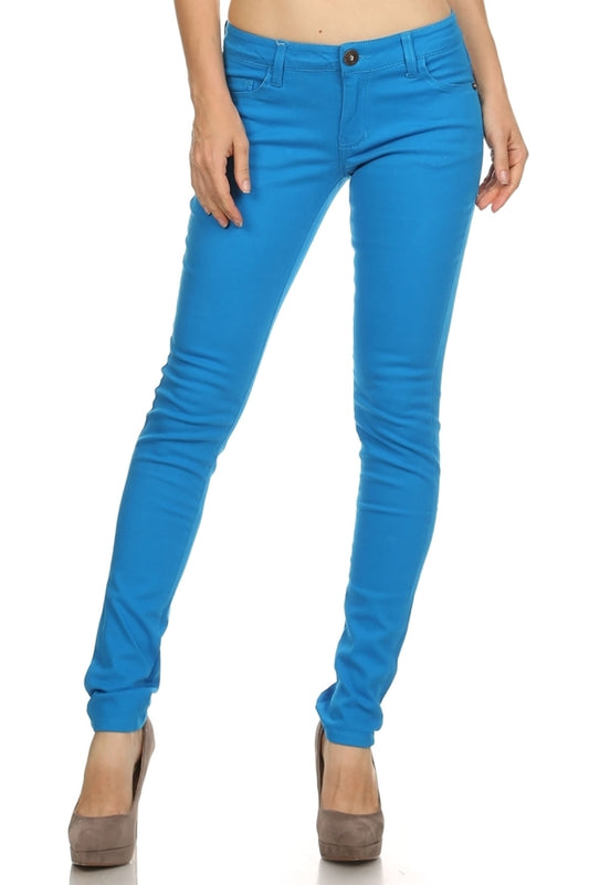 Juniors Cotton Pants – Classic Basics 5-Pocket Style