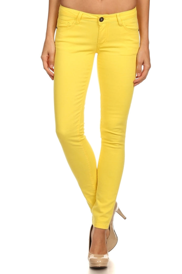 Juniors Premium Cotton Everyday Pants – 5-Pocket