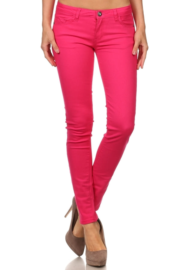 Juniors Everyday Basics Pants – Cotton 5-Pocket Fit