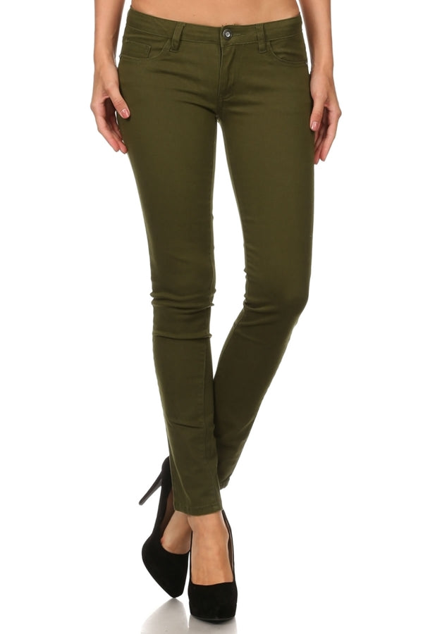 Juniors Premium Cotton Pants – Essential 5-Pocket