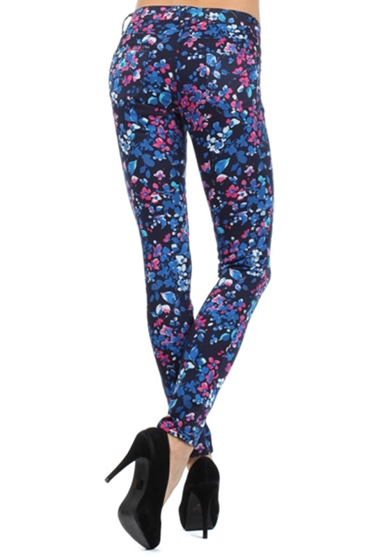 Juniors Premium Cotton Floral Pants – Stylish Print