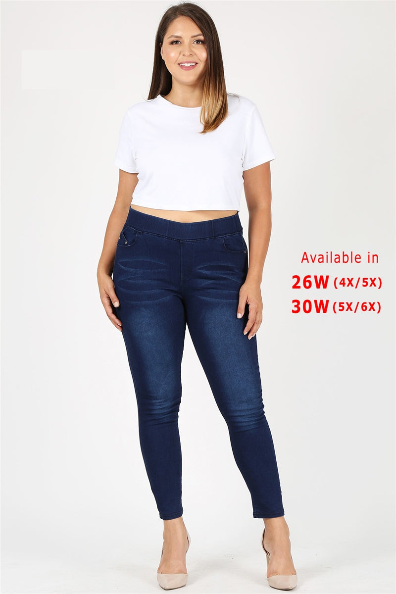 Extended plus size 4X/5X-5X/6X Jeggings