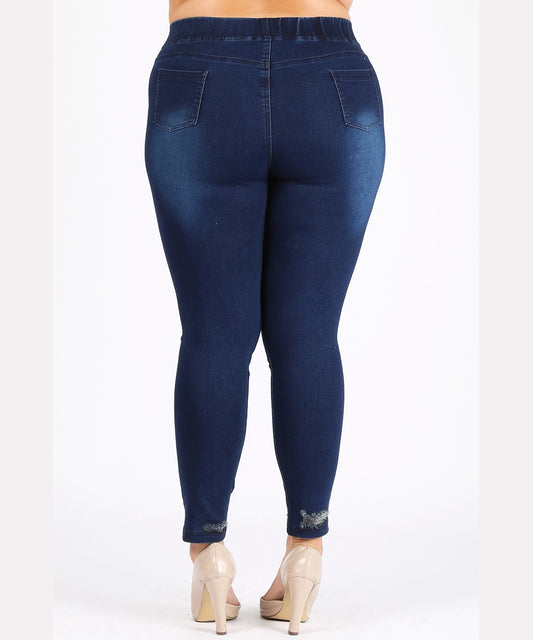 Extended plus size 4X/5X-5X/6X Jeggings