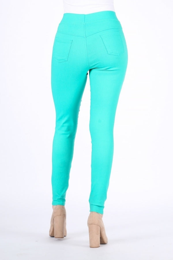 High Waist Super Stretch Skinny Jeggings Pants