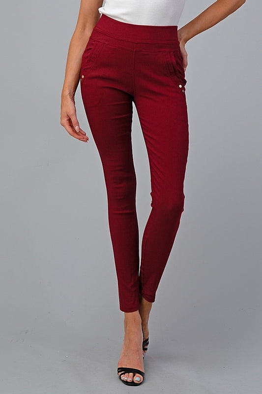 High Waist Super Stretch Skinny Jeggings Pants